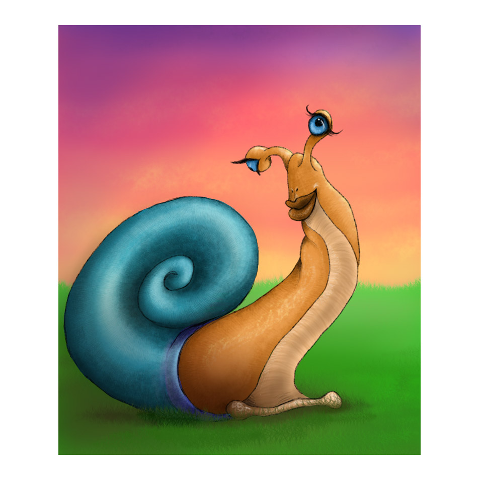 Snail Illustraton