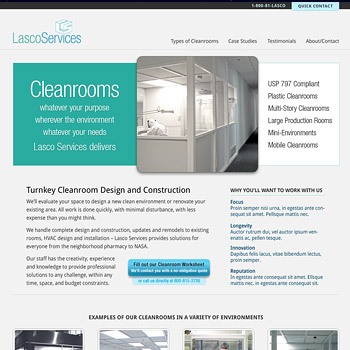 Website Design for Lasco Services